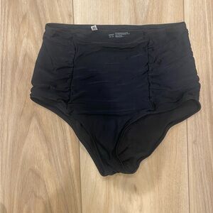 Aerie - High-Waisted Black Swim Bottoms